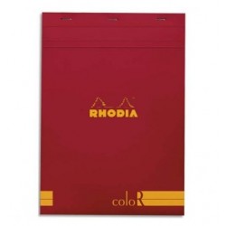 RHODIA Bloc coloR agrafé...