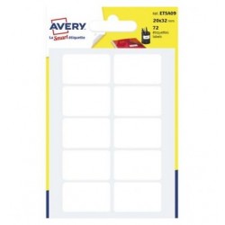 AVERY Sachet de 72...